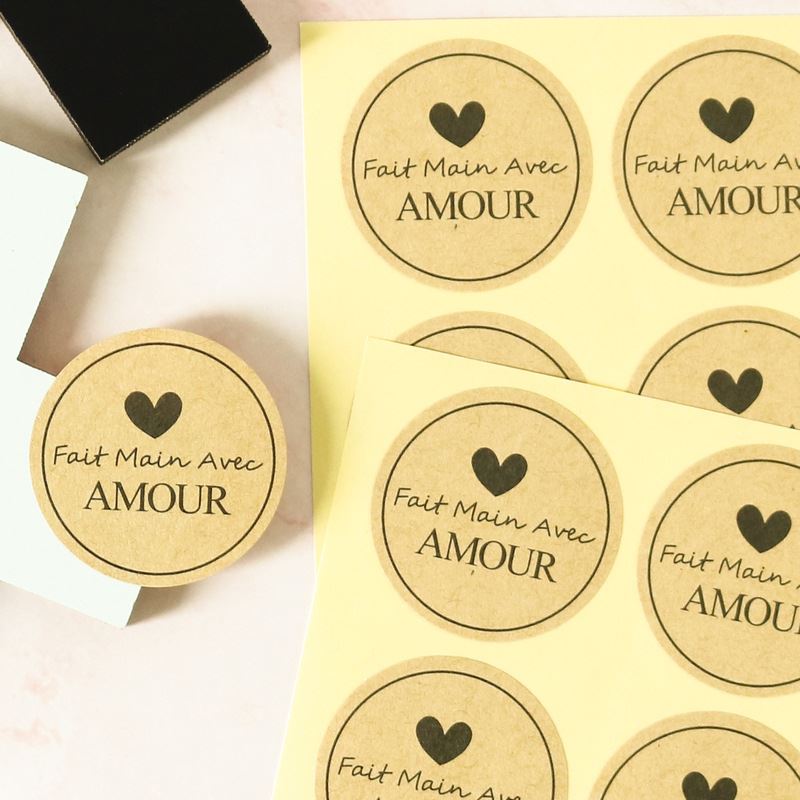 Sticker Sheets - Amour Round
