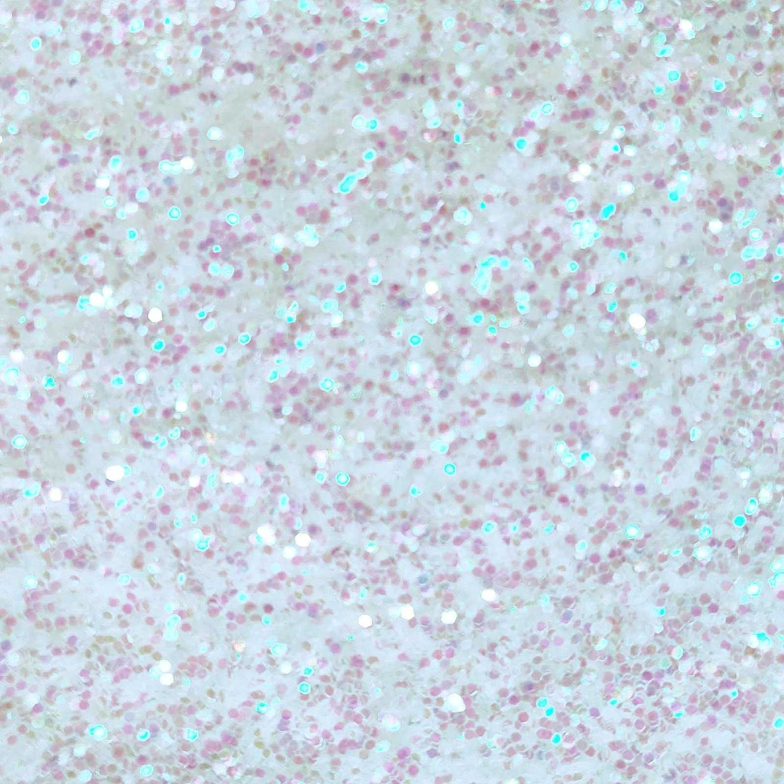 Glitter Elements - Iridescent White - 0.6mm Hex