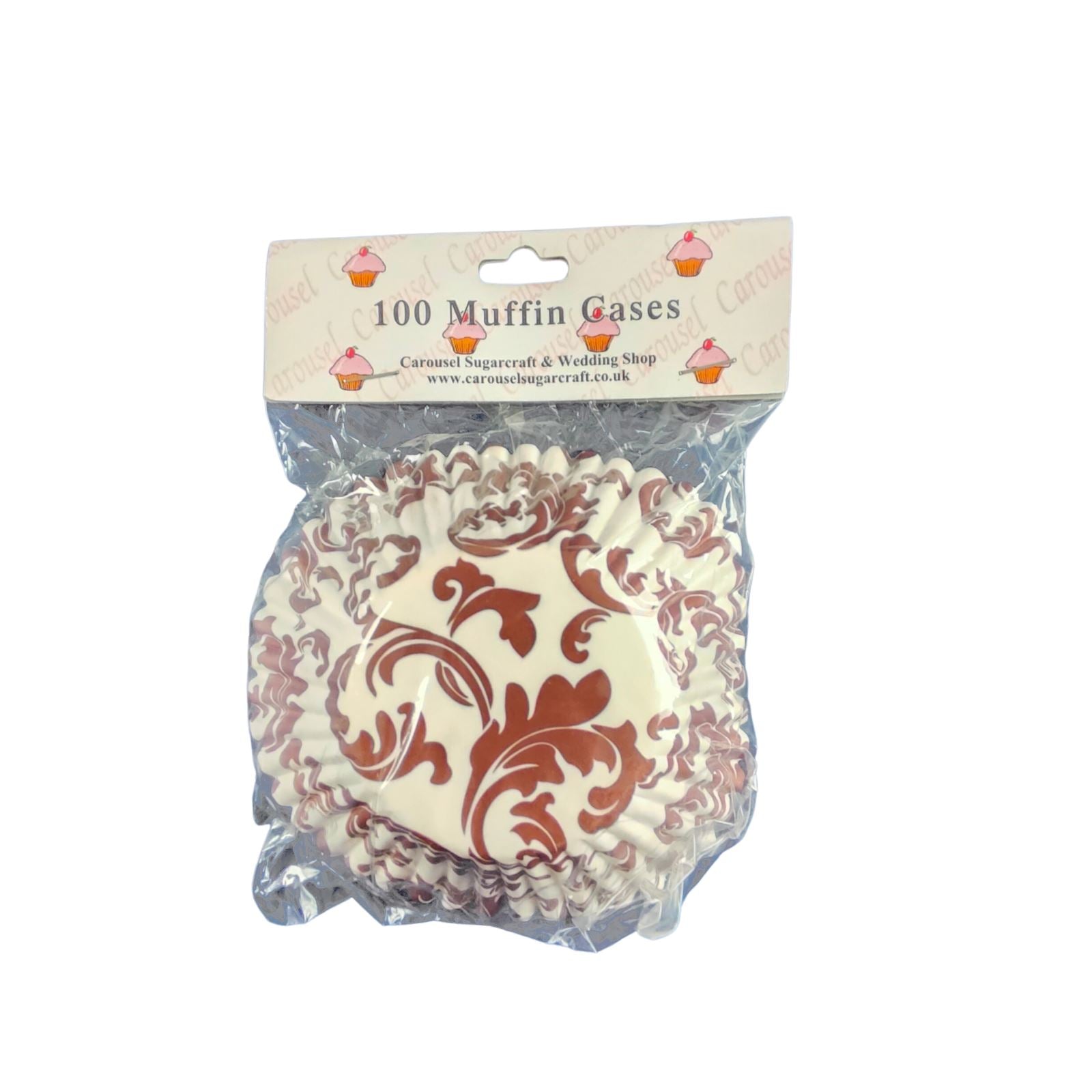 Patterned Paper Cupcake Cases - Muffin Baking Over Cups Wholesale