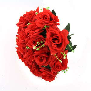 XL 18 Head Open Rose Bouquet