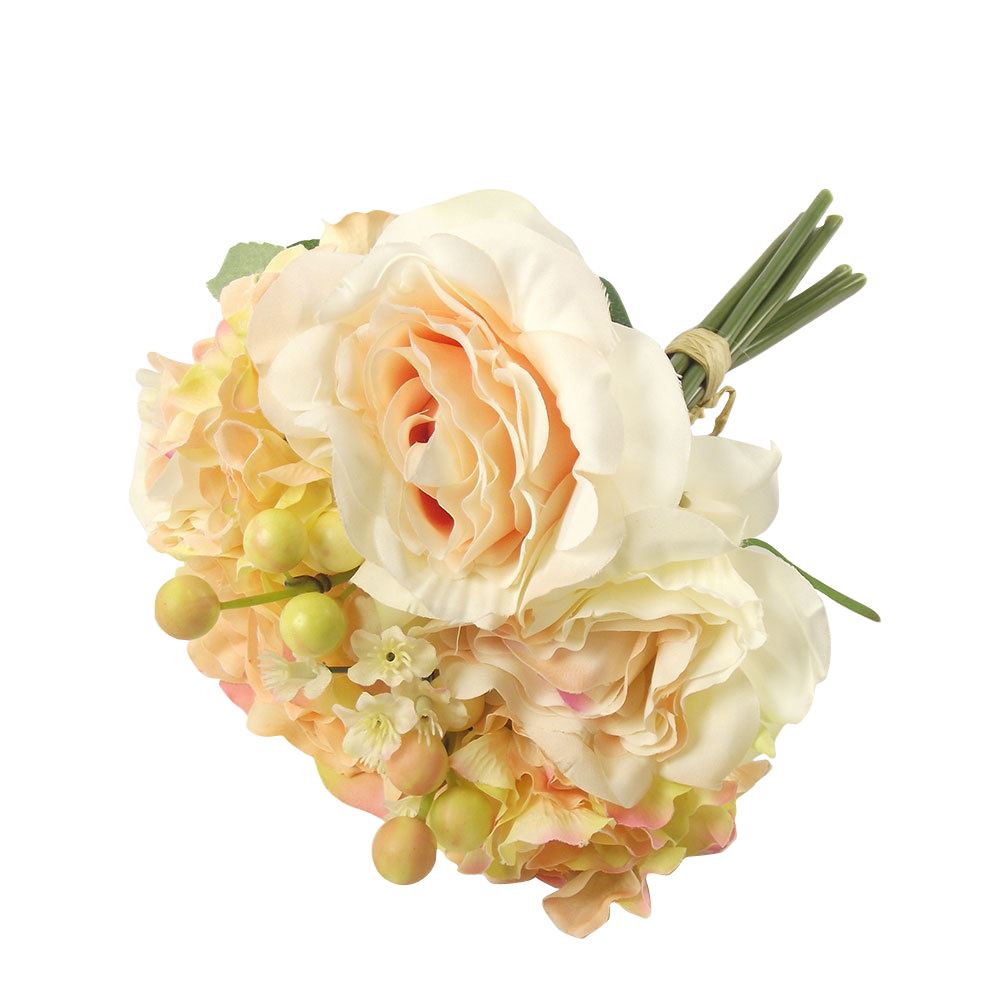 Rose and Hydrangea Handtie Posy
