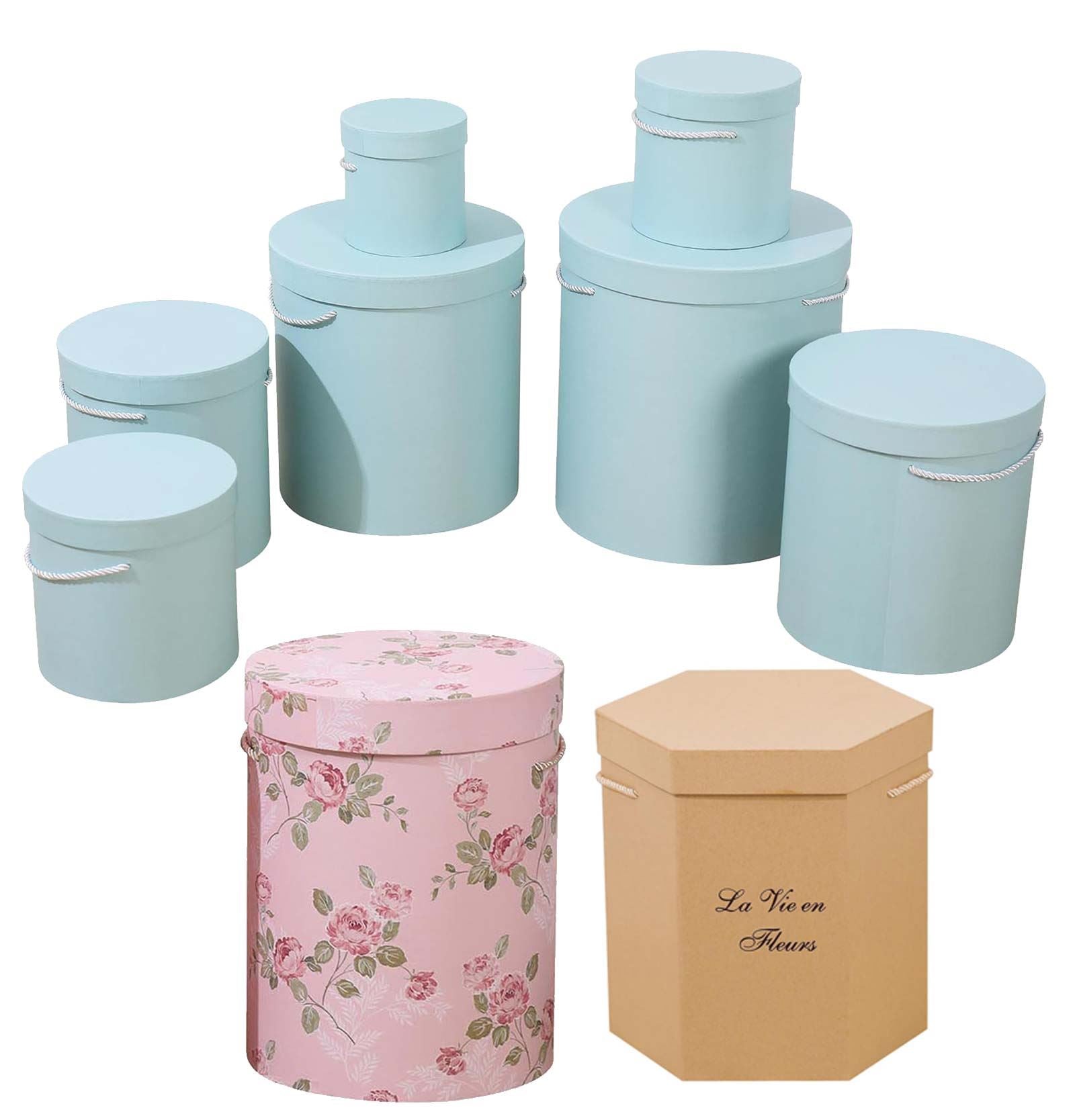Tall Hat Box Nest Gift Sets