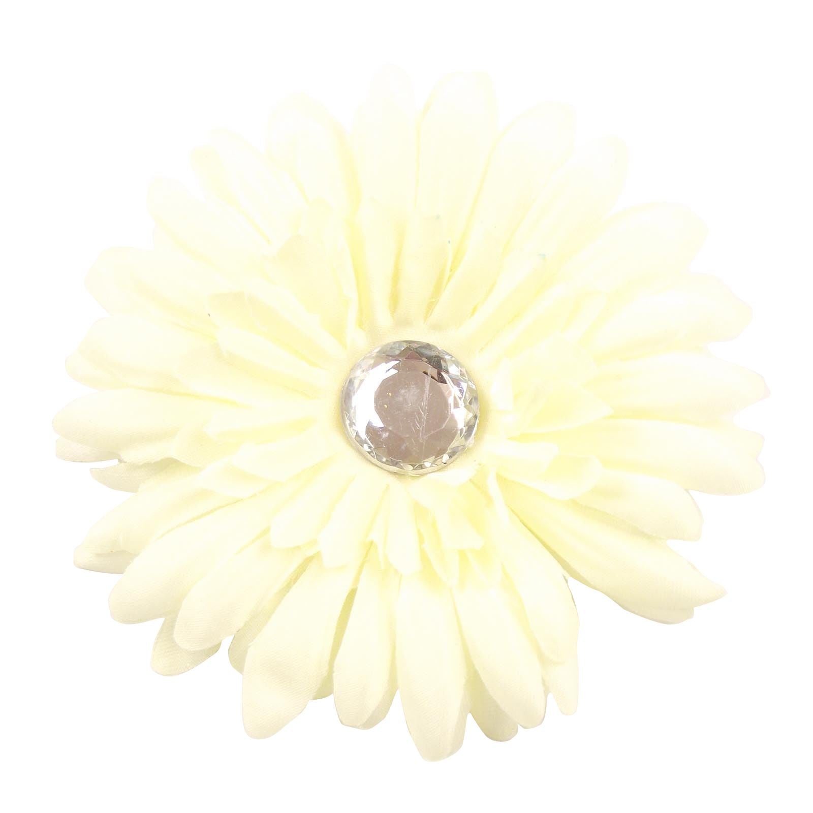 3-in-1 Gerbera Hair Clip Pin Badge