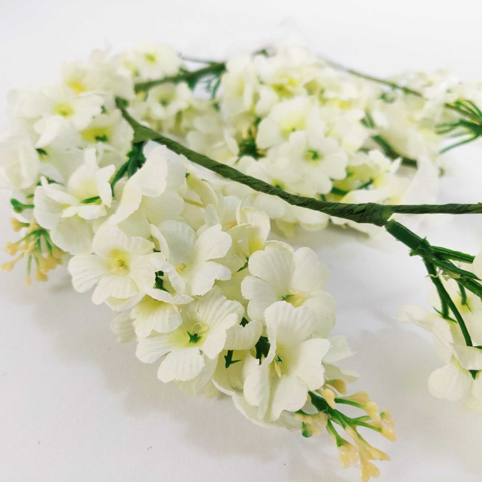 Wisteria Flower Crown with Bracelet Set