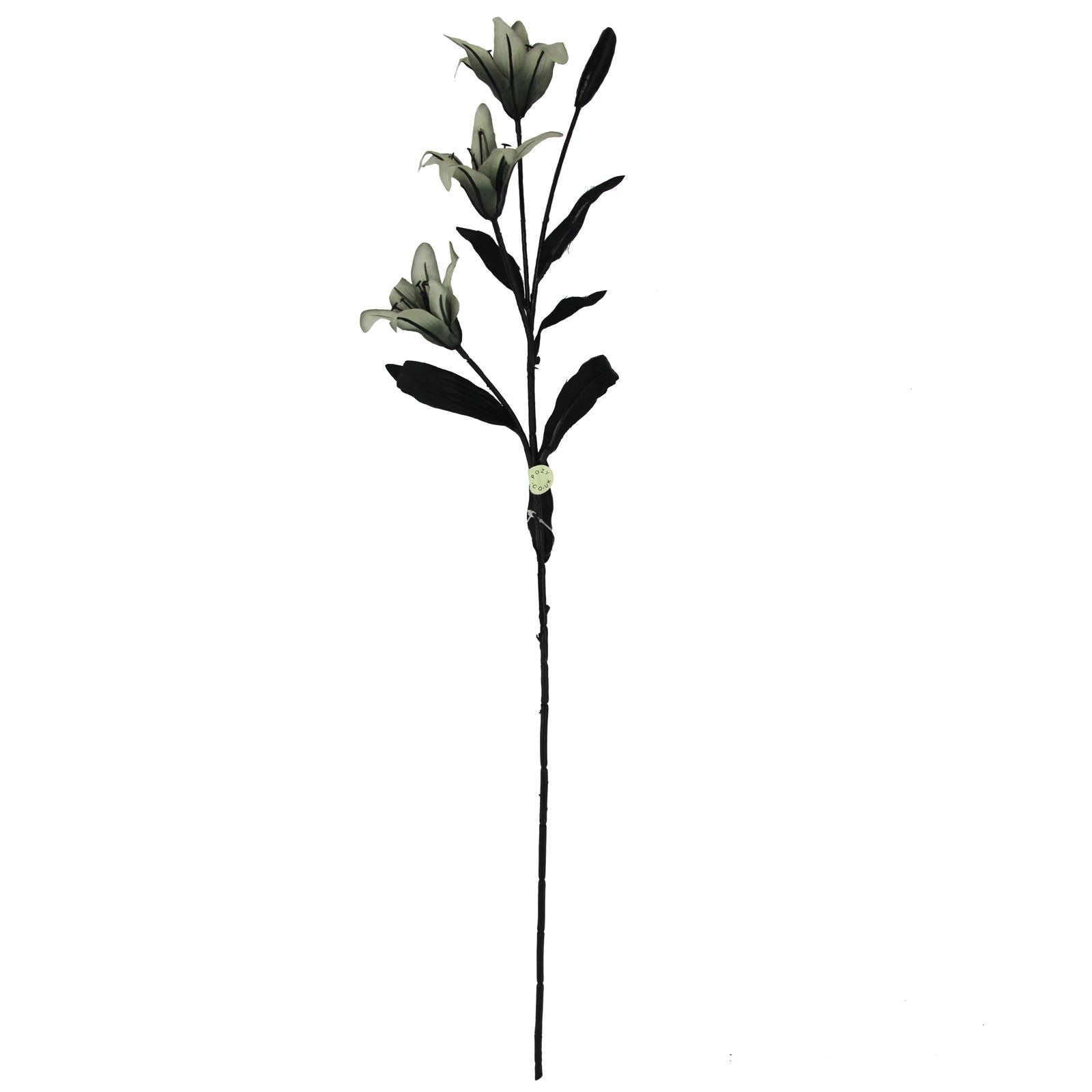Grey Tiger Lily Spray