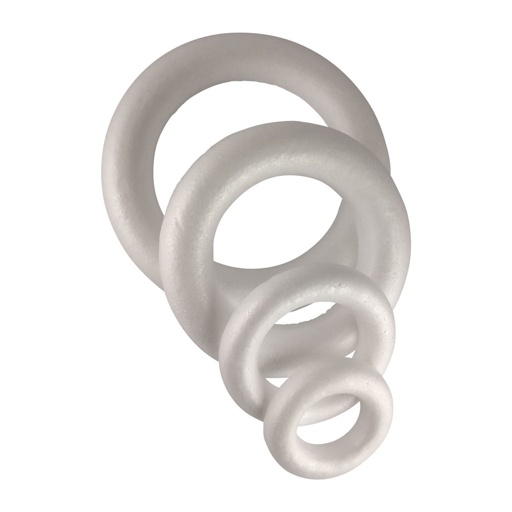 Polystyrene Wreath Rings 150 to 400mm