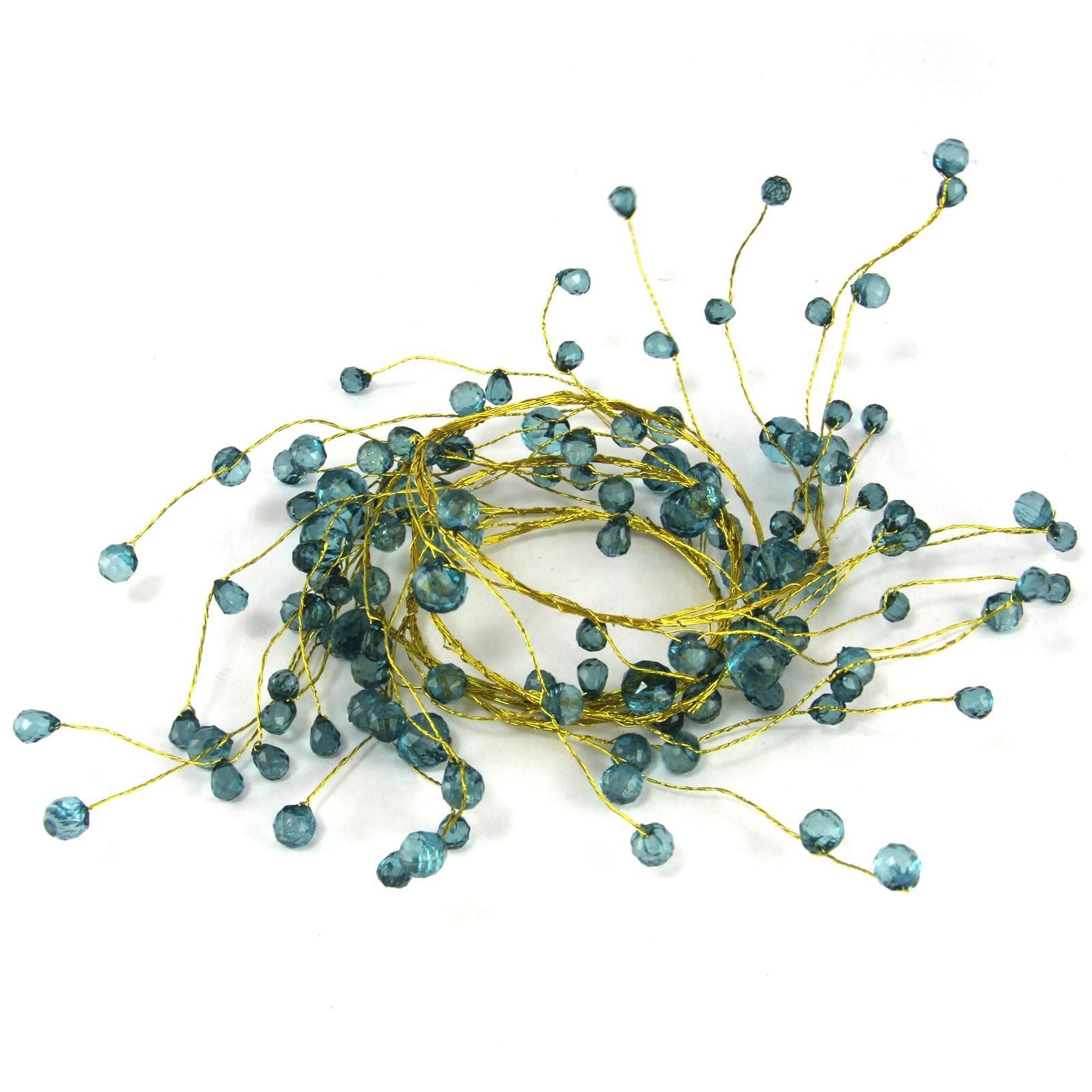 130cm Branching Coloured Crystal Garland