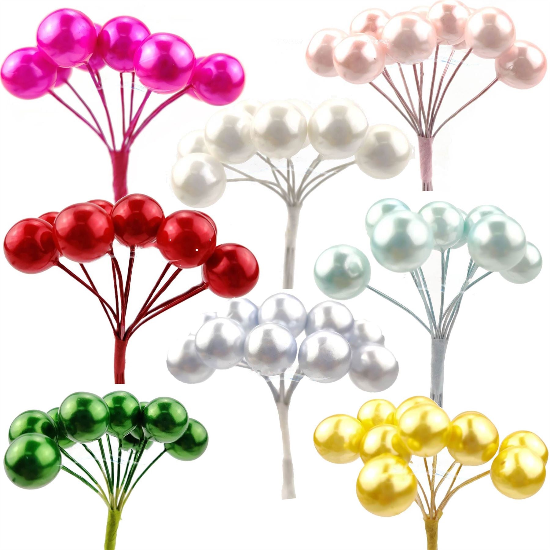 Miniature Pearlised Foam Ball Bundles