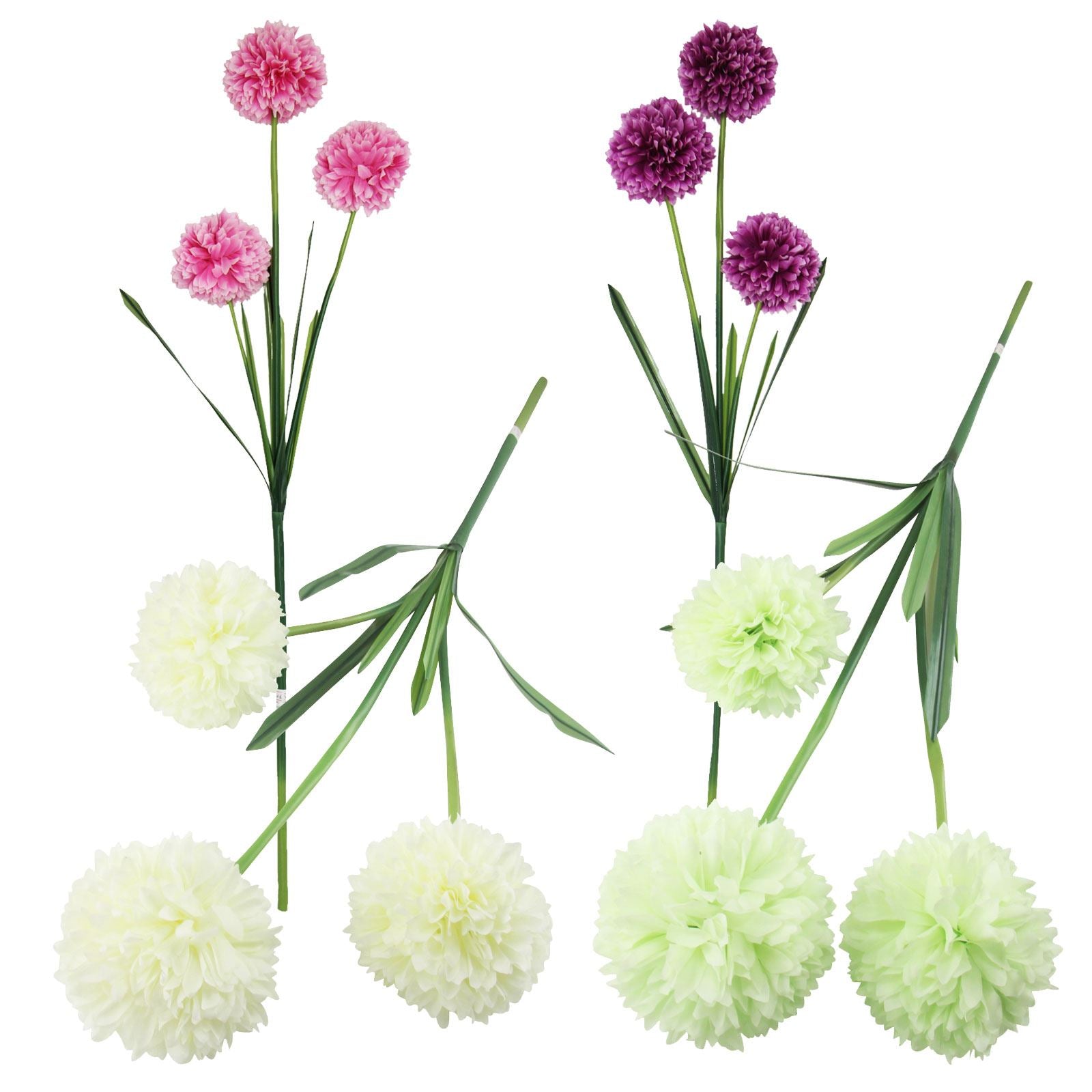 3 Headed Large Pompom Allium Spray