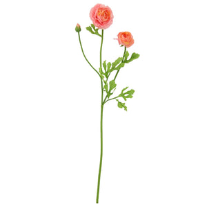 3 Head Soft Touch Ranunculus Spray