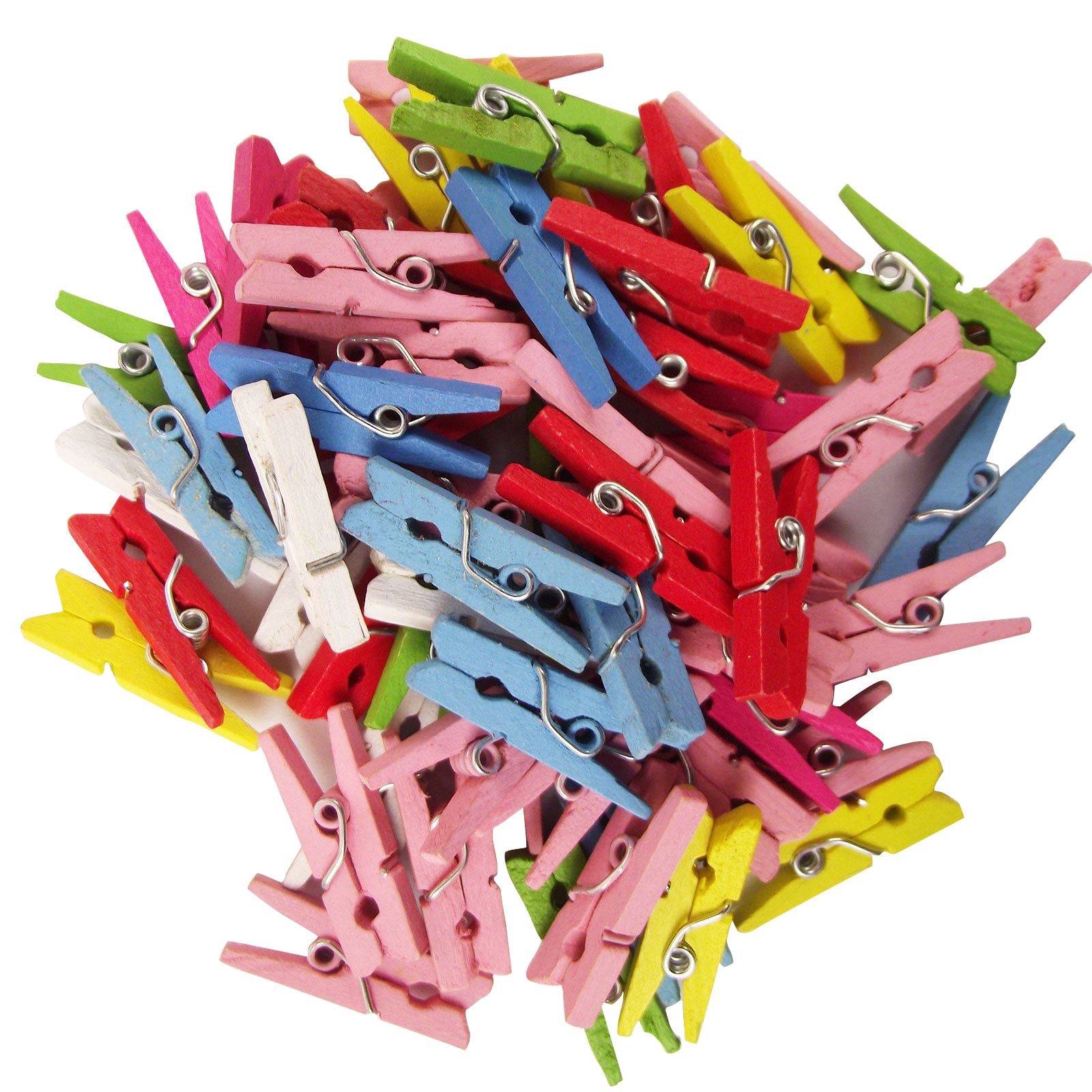 Multicolour Mini Clothes Pegs
