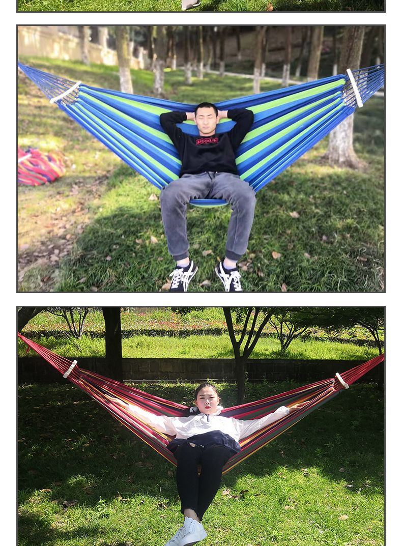 Luxury Large Outdoor Fabric Hammock