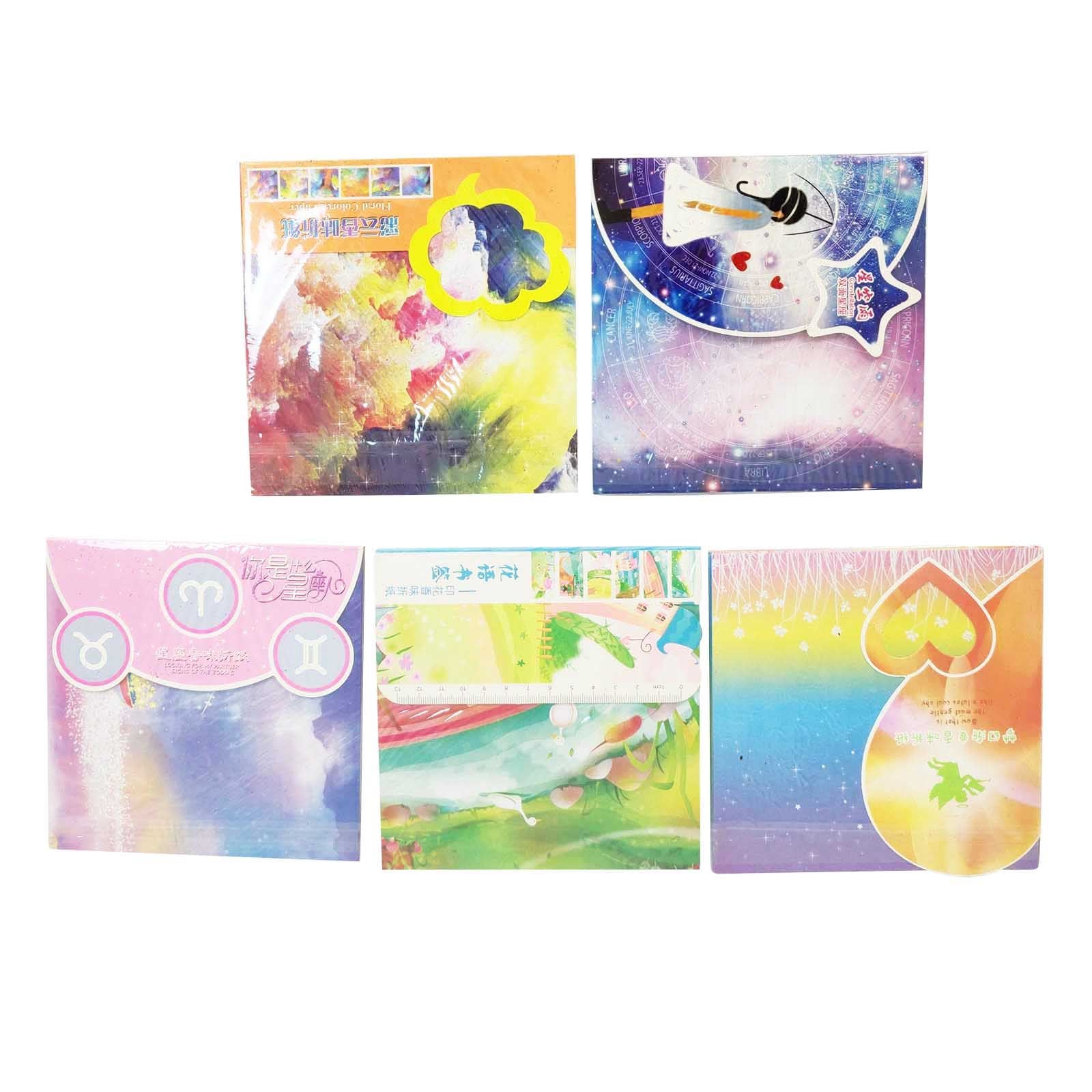 2x Packs of Printed Origami Square Papers