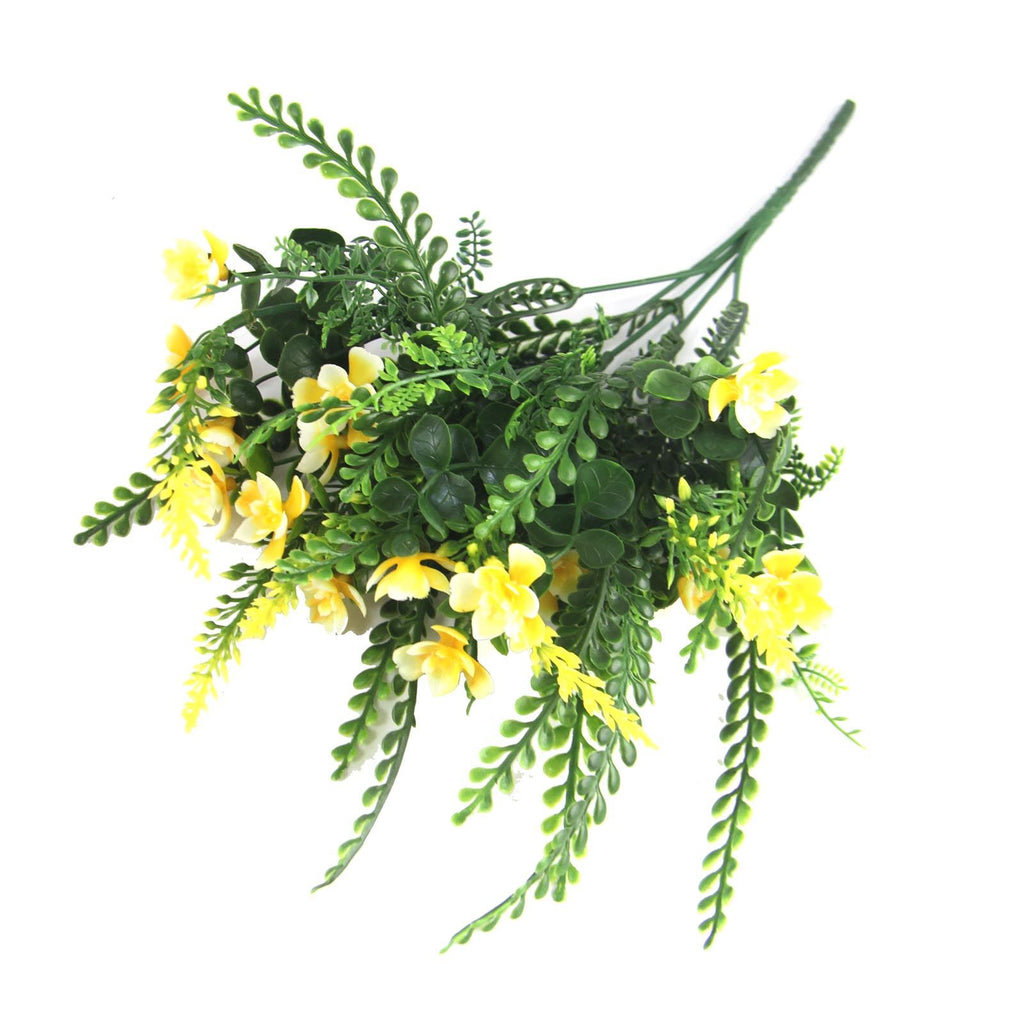 Premium Flowered Plastic Foliage Bunch