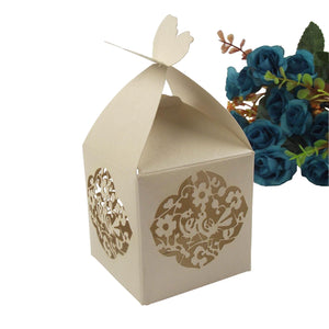 Butterfly Top Laser Favour Boxes