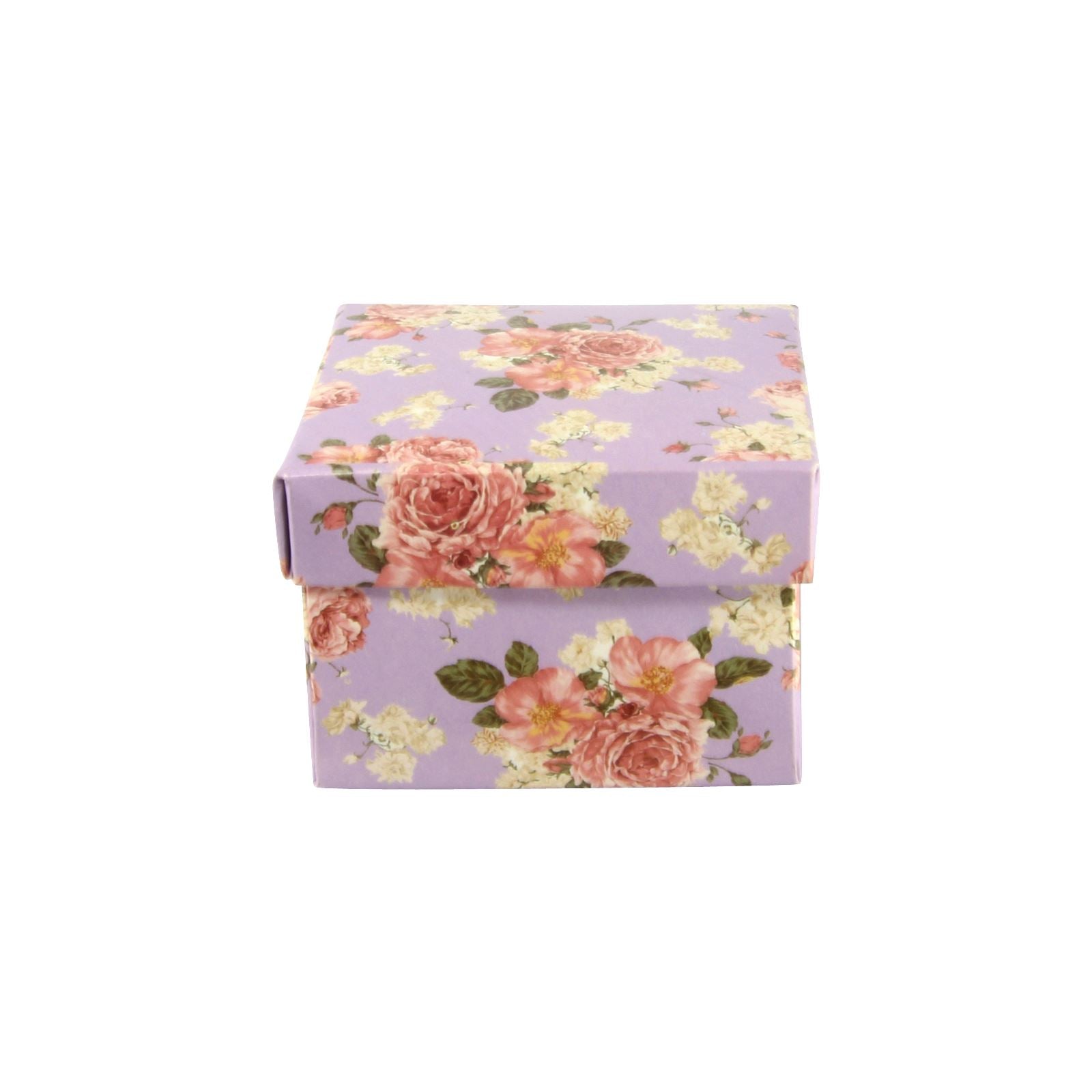 Vintage Flower Print Premium Double Sided Favour Boxes