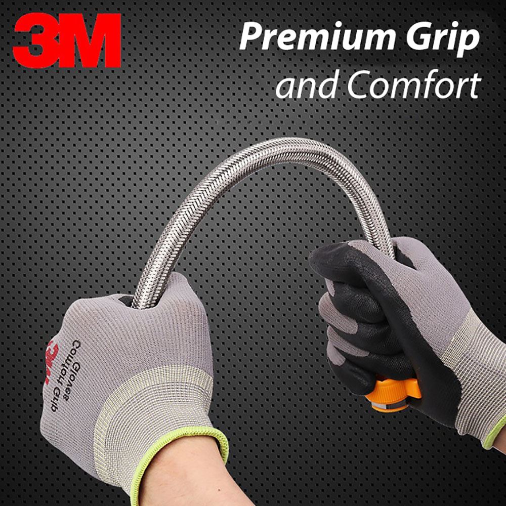 3M Brand Genuine Comfort Grip Work Gloves