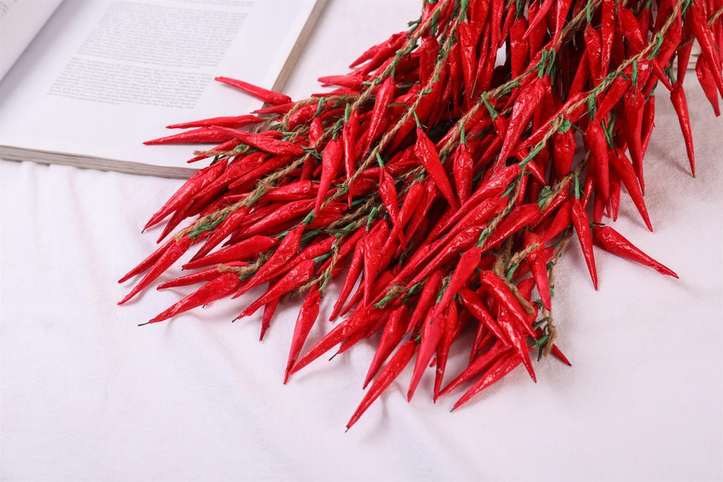 Dried Artificial Chilli Garland (Single)