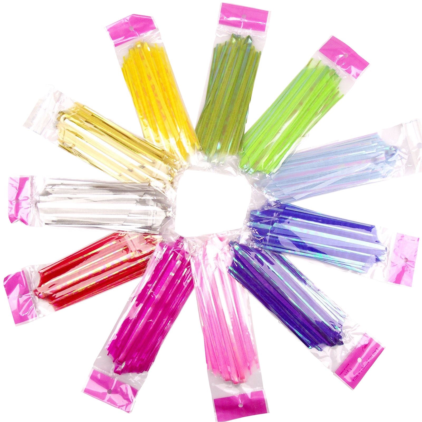 Premium 50mm Organza Stripe Pull Bows