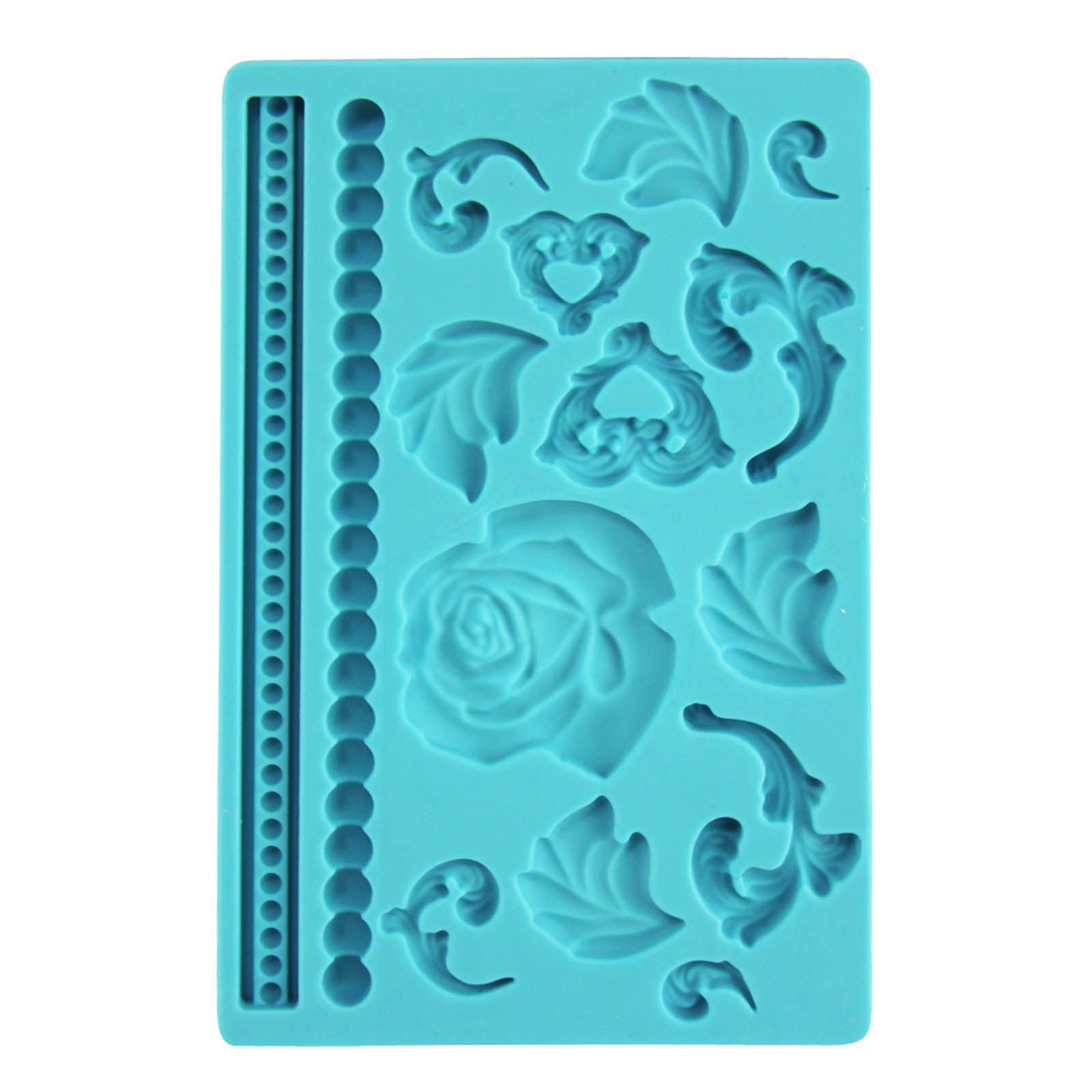 Lace, Shapes and Borders Silicone Moulds
