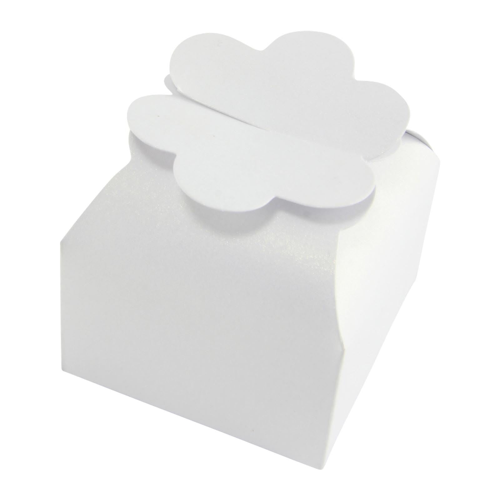 Cloud Top Pearlised Favour Boxes