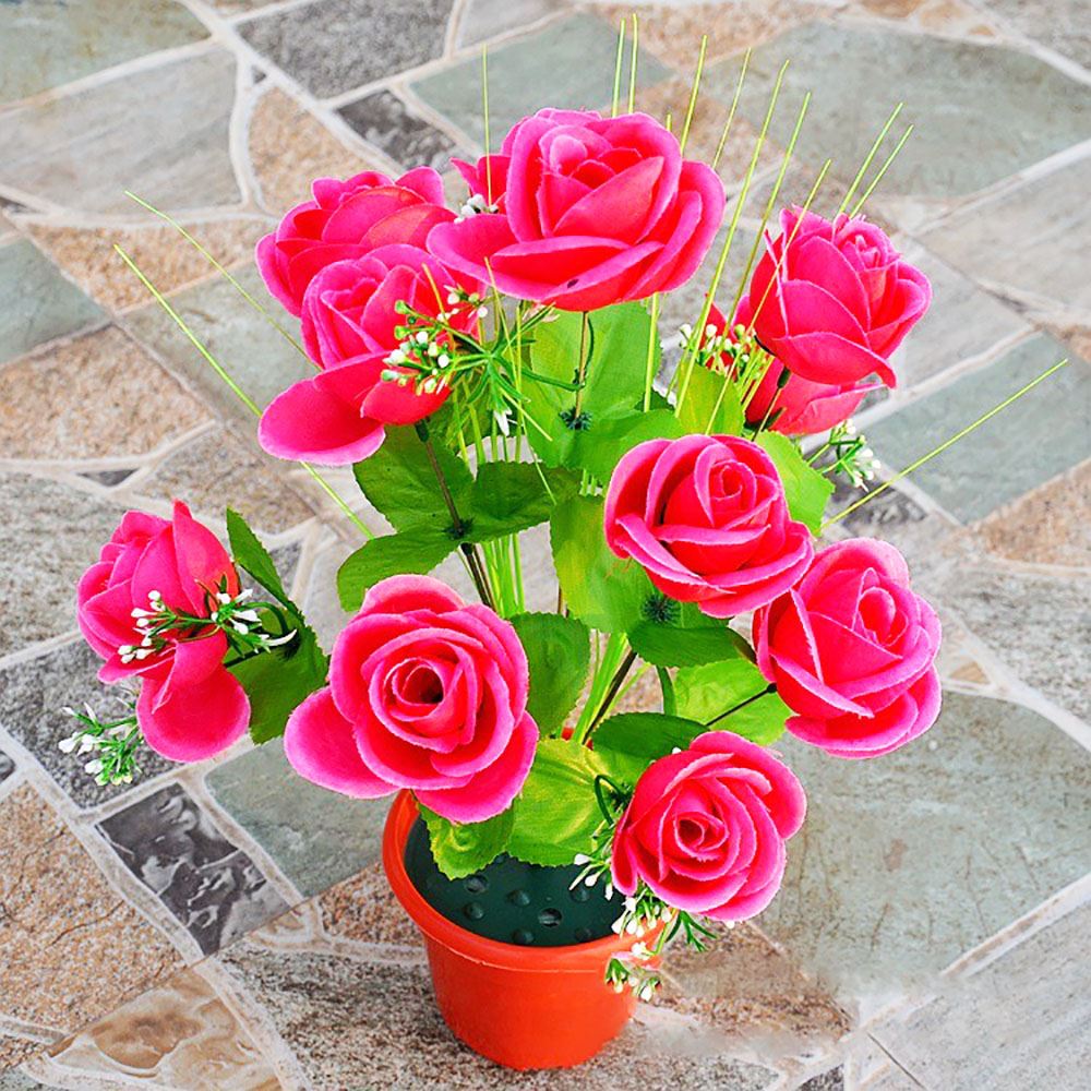 2x Bouquets of 14 Head Roses