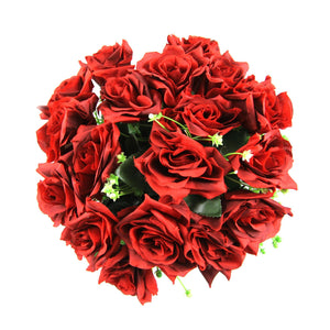 XL 18 Head Open Rose Bouquet