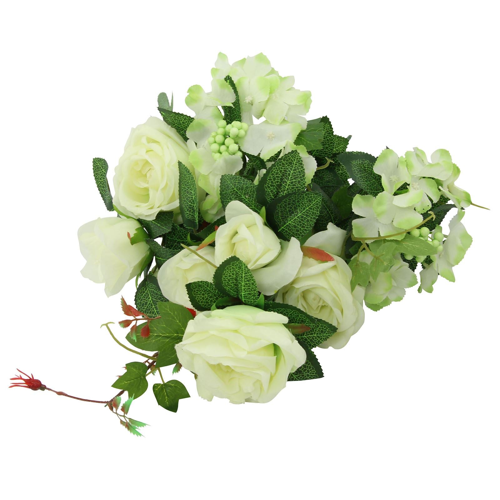XL 9 Head Rose and Hydrangea Bouquet