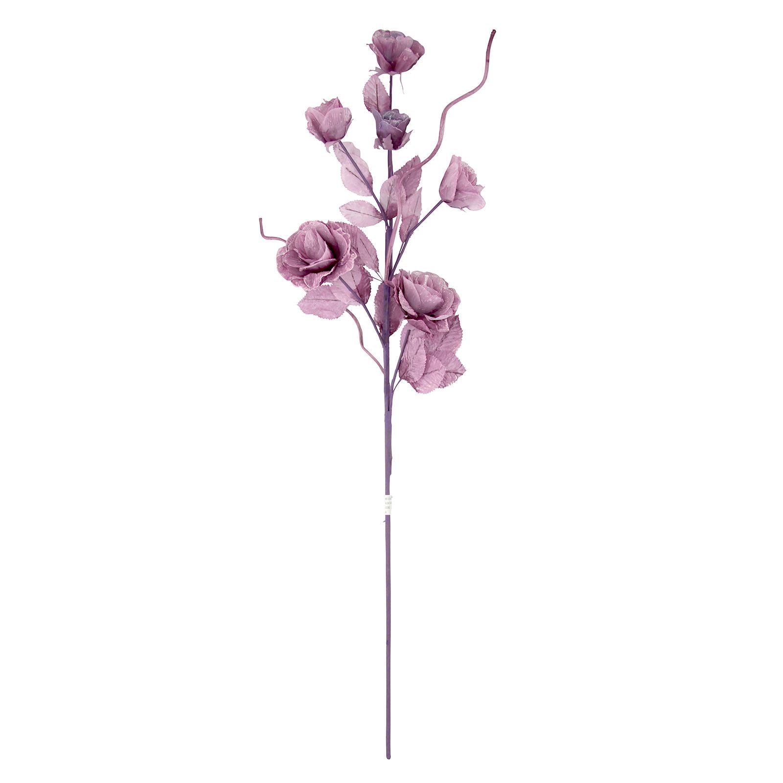 6 Head Mesh Rose Spray