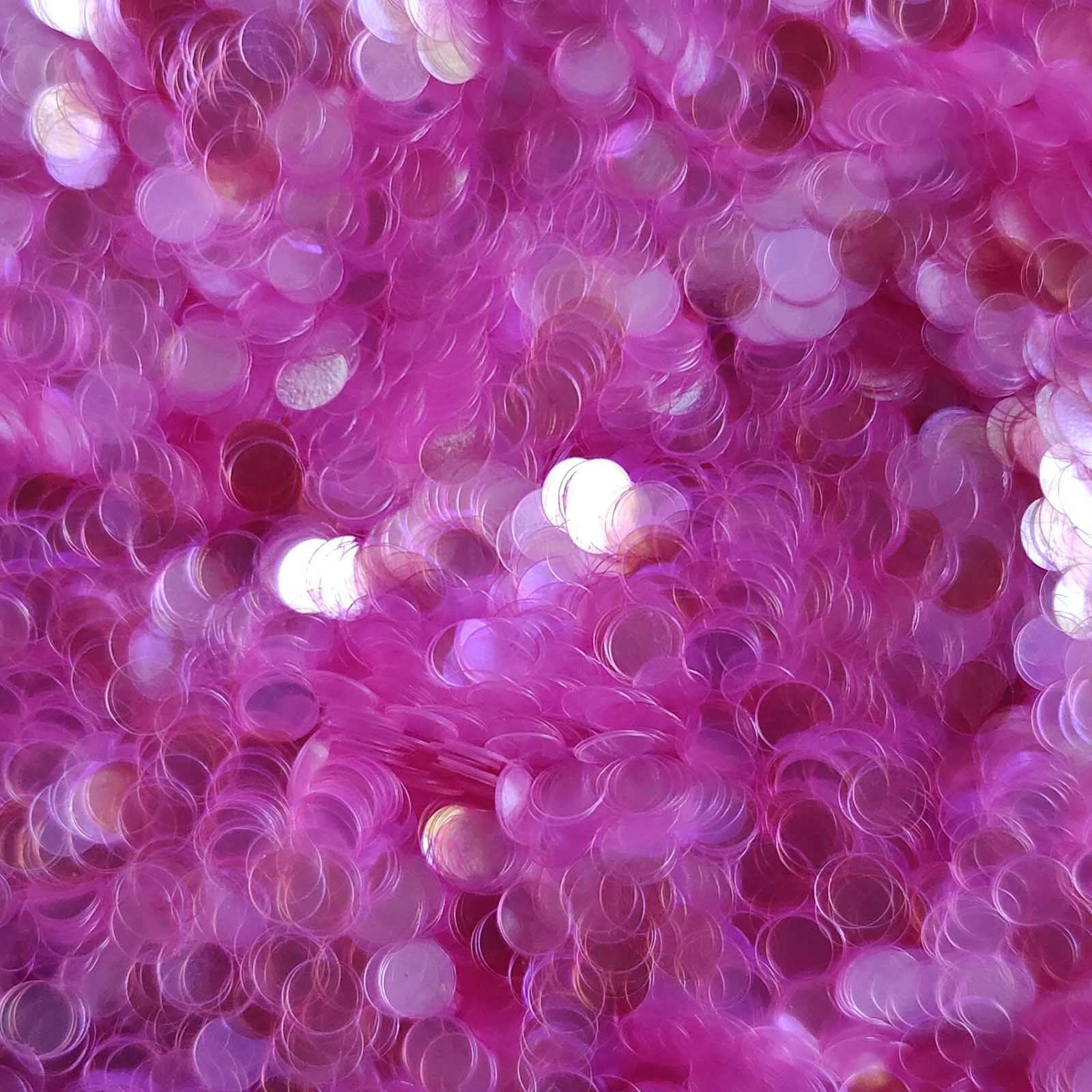 Glitter Elements - Iridescent Fuchsia - 3mm Dot
