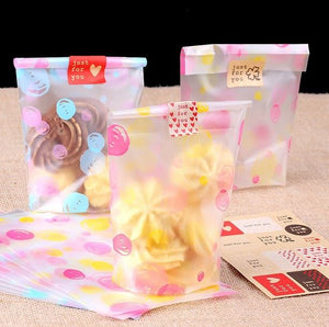 Bubble Printed Cookie Cellophane Bags