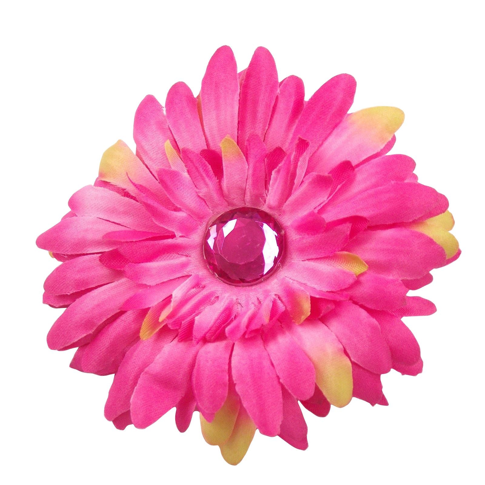 3-in-1 Gerbera Hair Clip Pin Badge