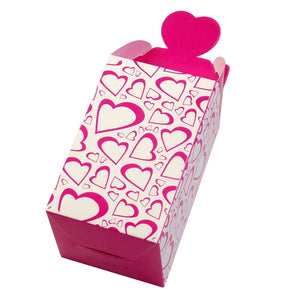 Printed Heart Top Favour Boxes