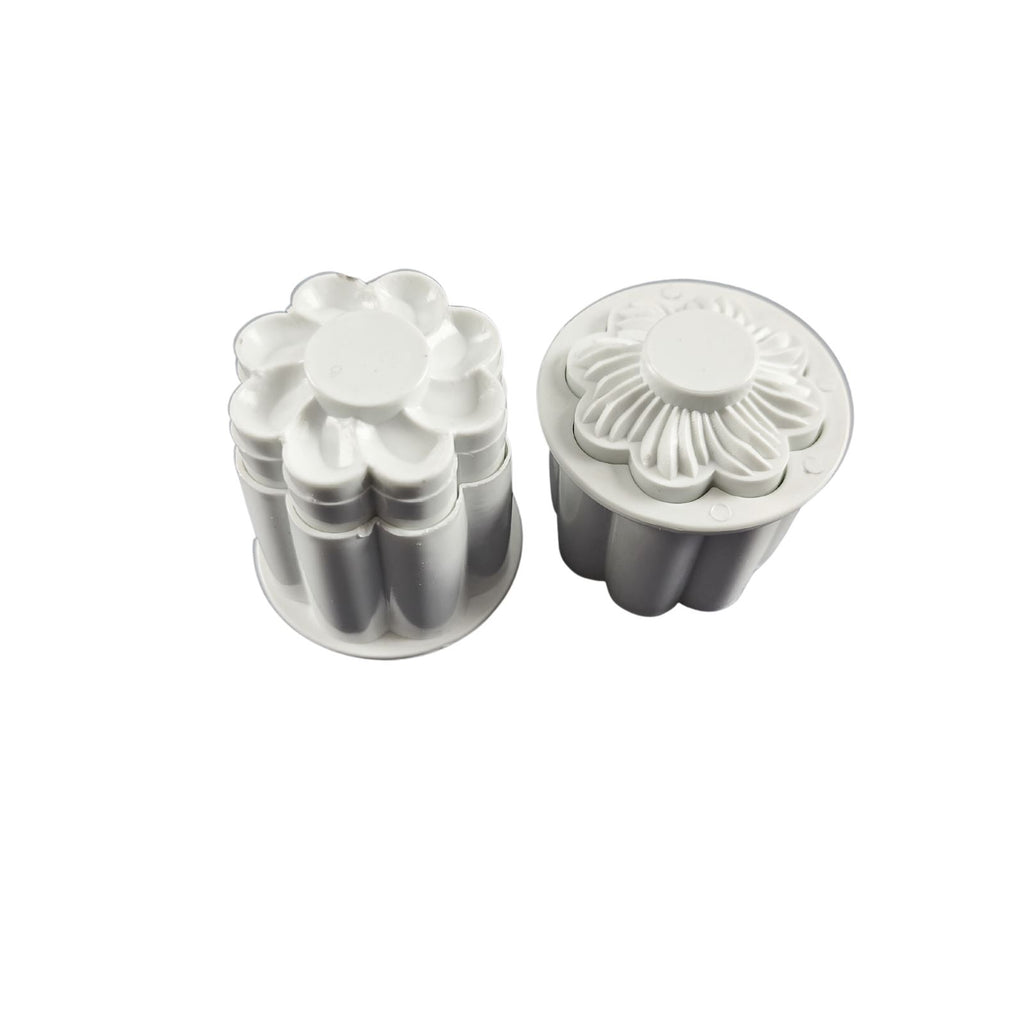 2 Sided Flower Embossing Premium Cookie Cutter