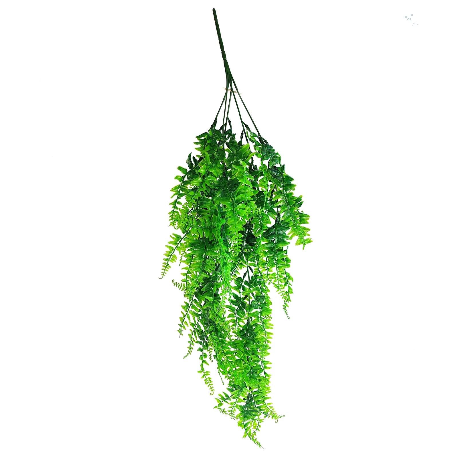 Trailing Premium Extra Thick Plastic Fern Bunches