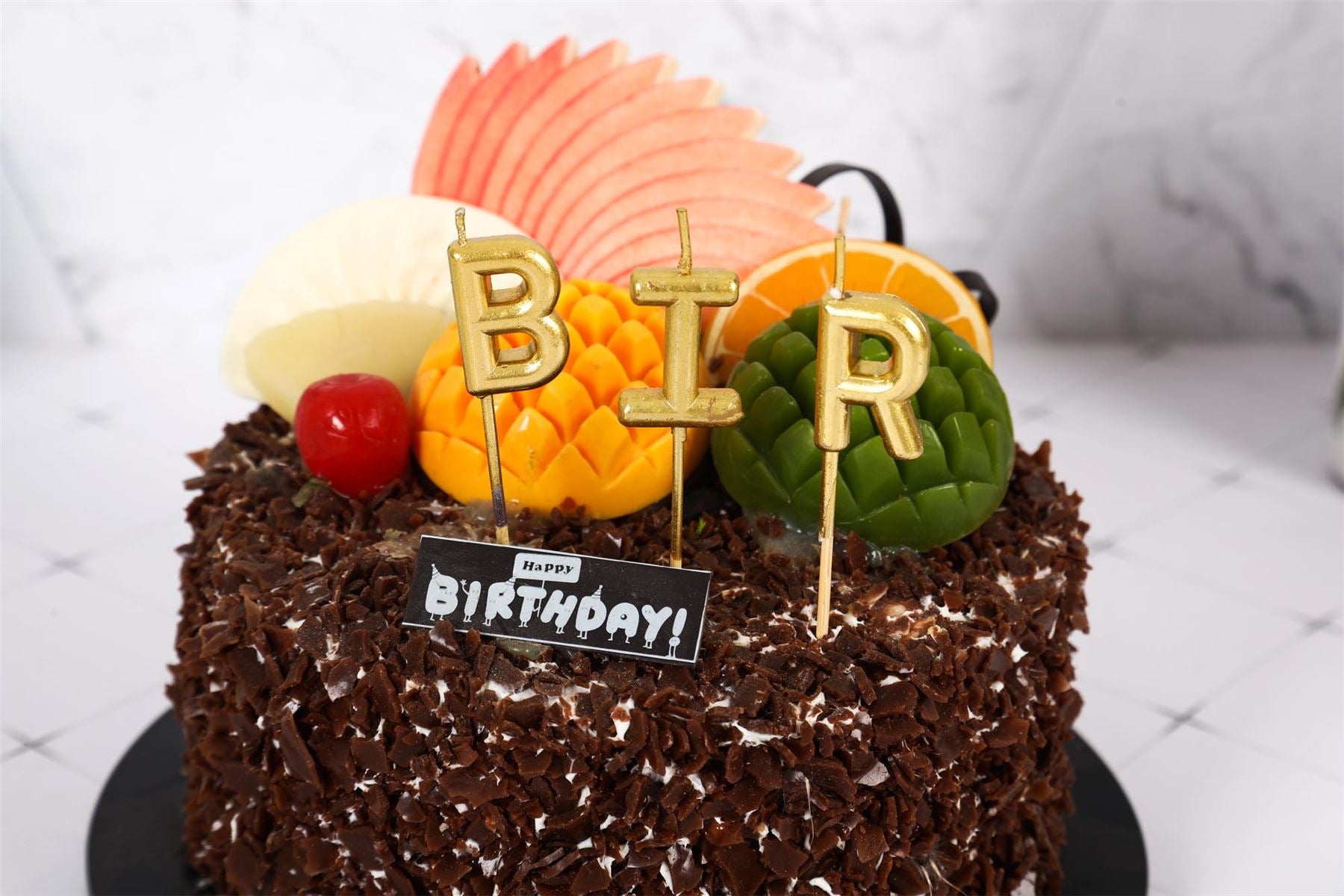 Happy Birthday Cake Candles