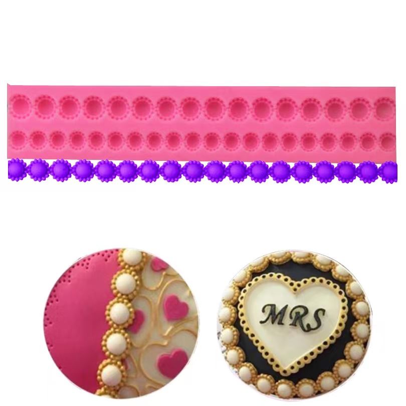 Pearl Chain Jewel Silicone Mould