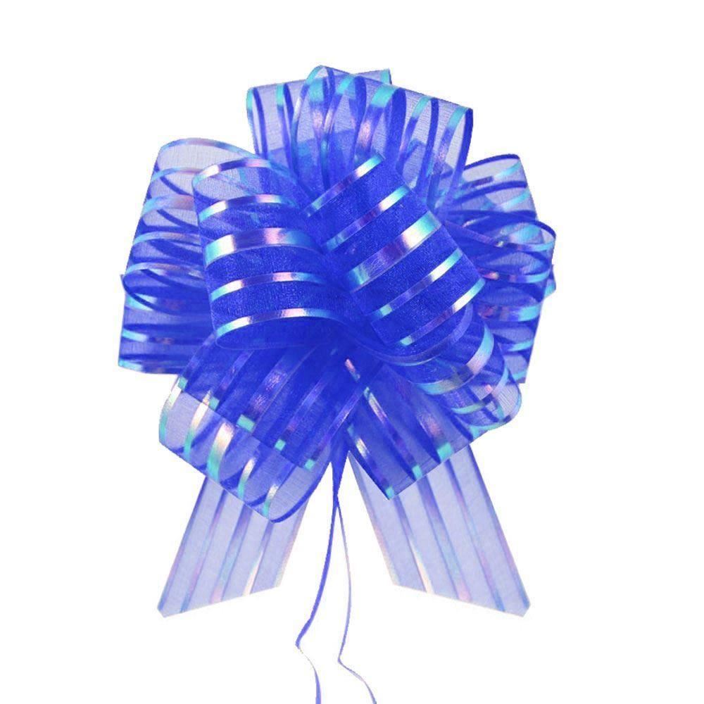 Premium 50mm Organza Stripe Pull Bows