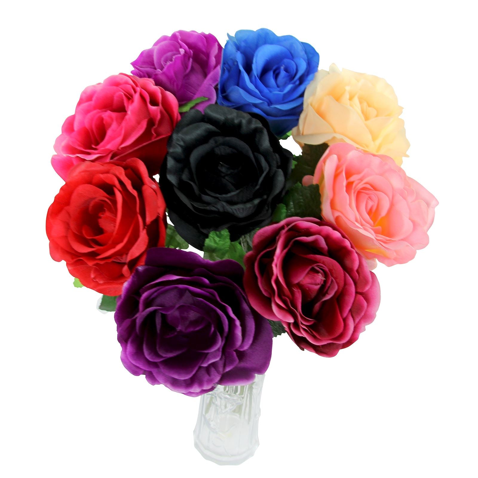 Large Open Artificial Roses