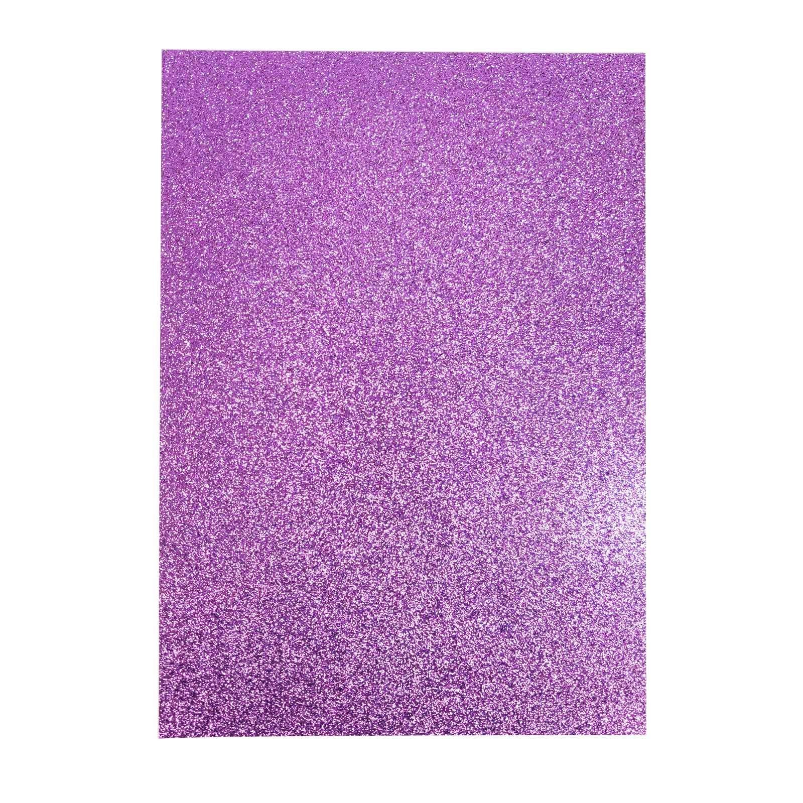Pack of 10 350gsm Heavy Duty A4 Glitter Cards