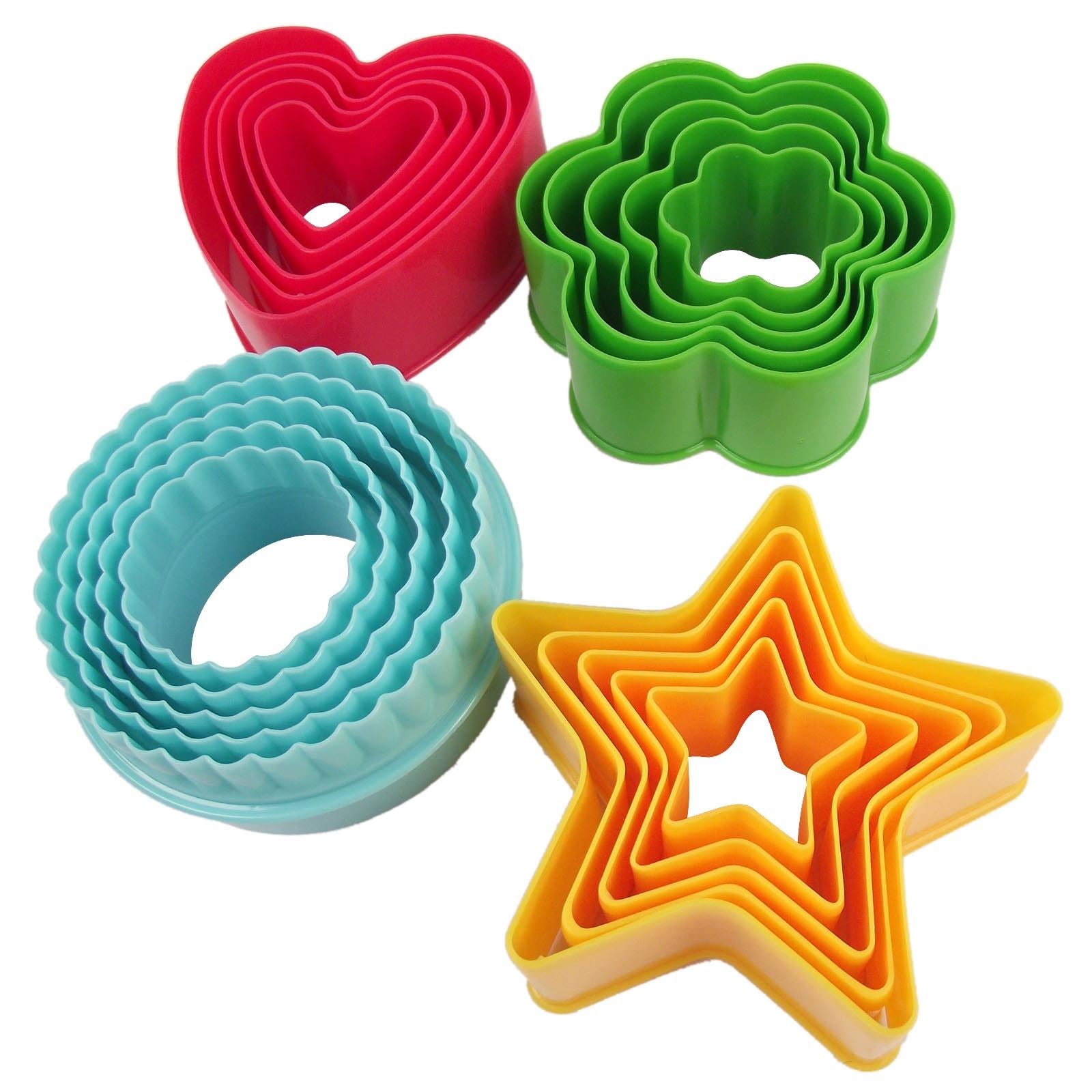 Set of 20 Assorted Cookie Cutters