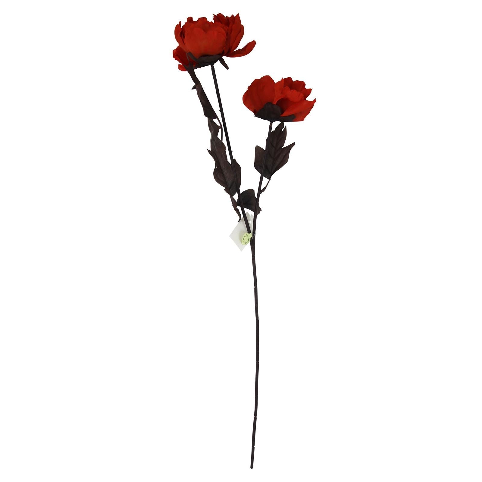 2 Head Peony Spray