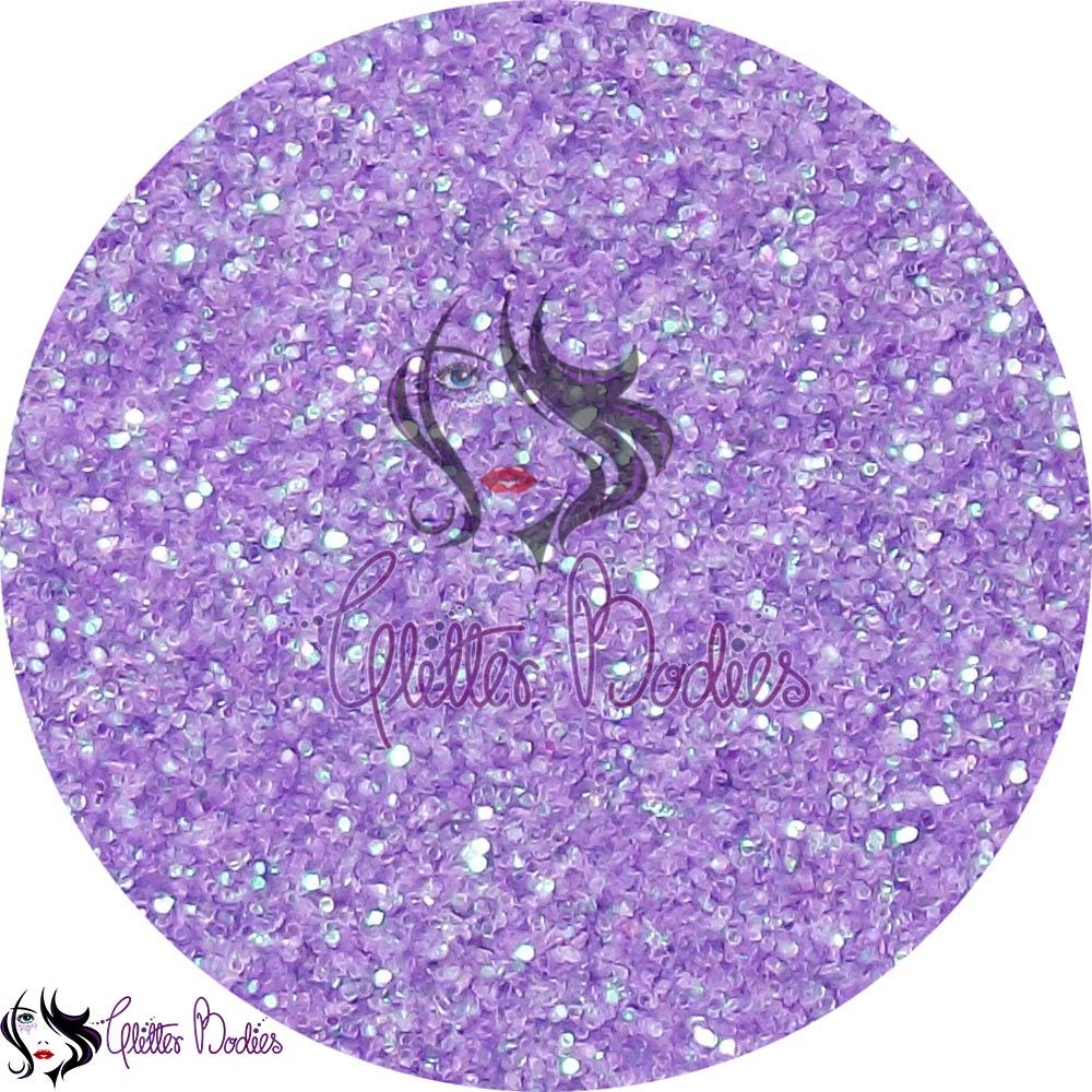 Glitterbodies Cosmetic Grade Fine Festival Glitter Pigments [Lavender]