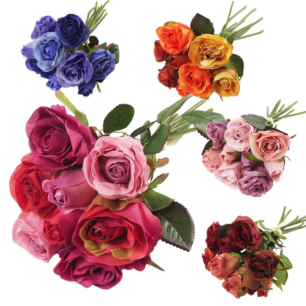 Bundle of Premium Handtied Two-Toned Roses