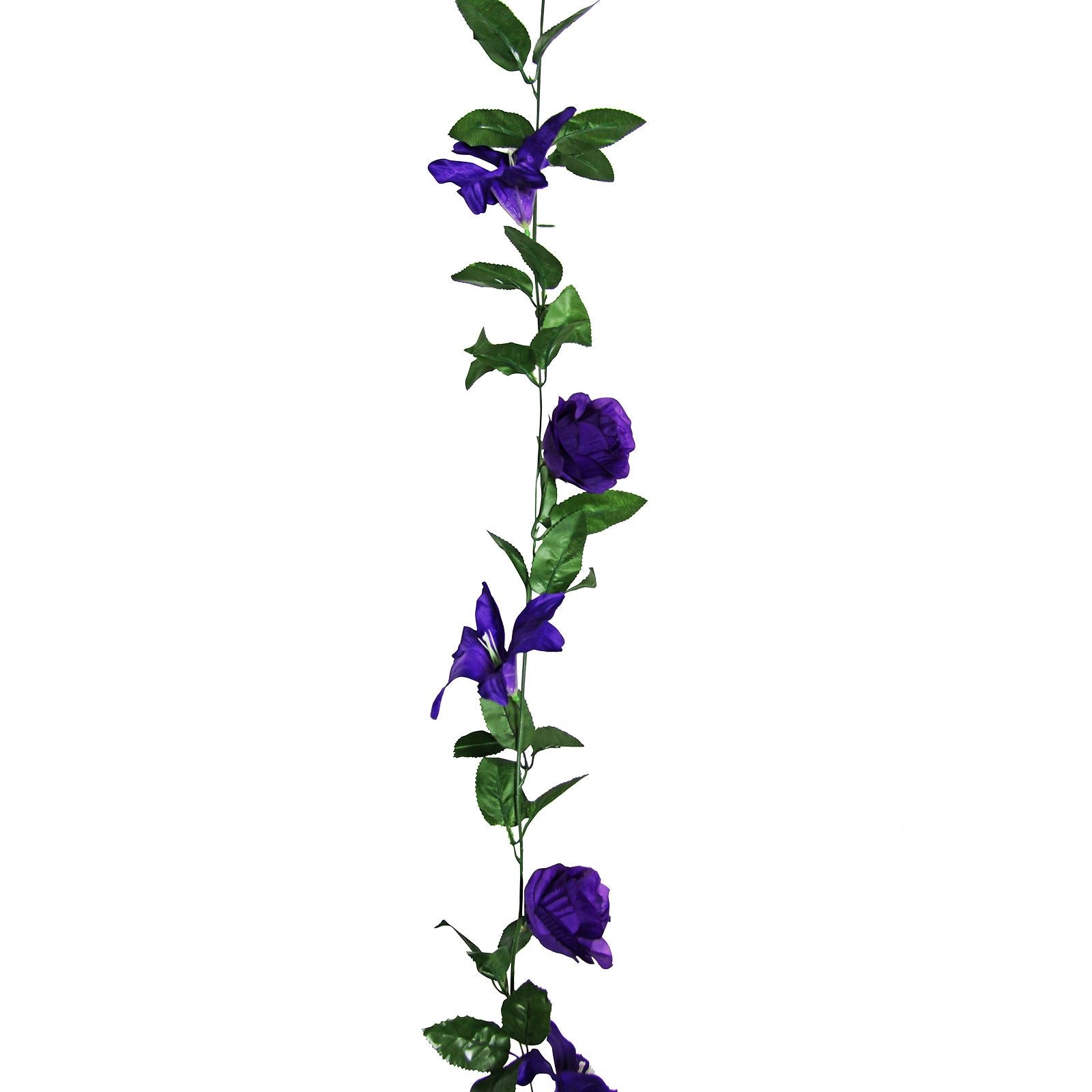Rose and Lily Flower Garland