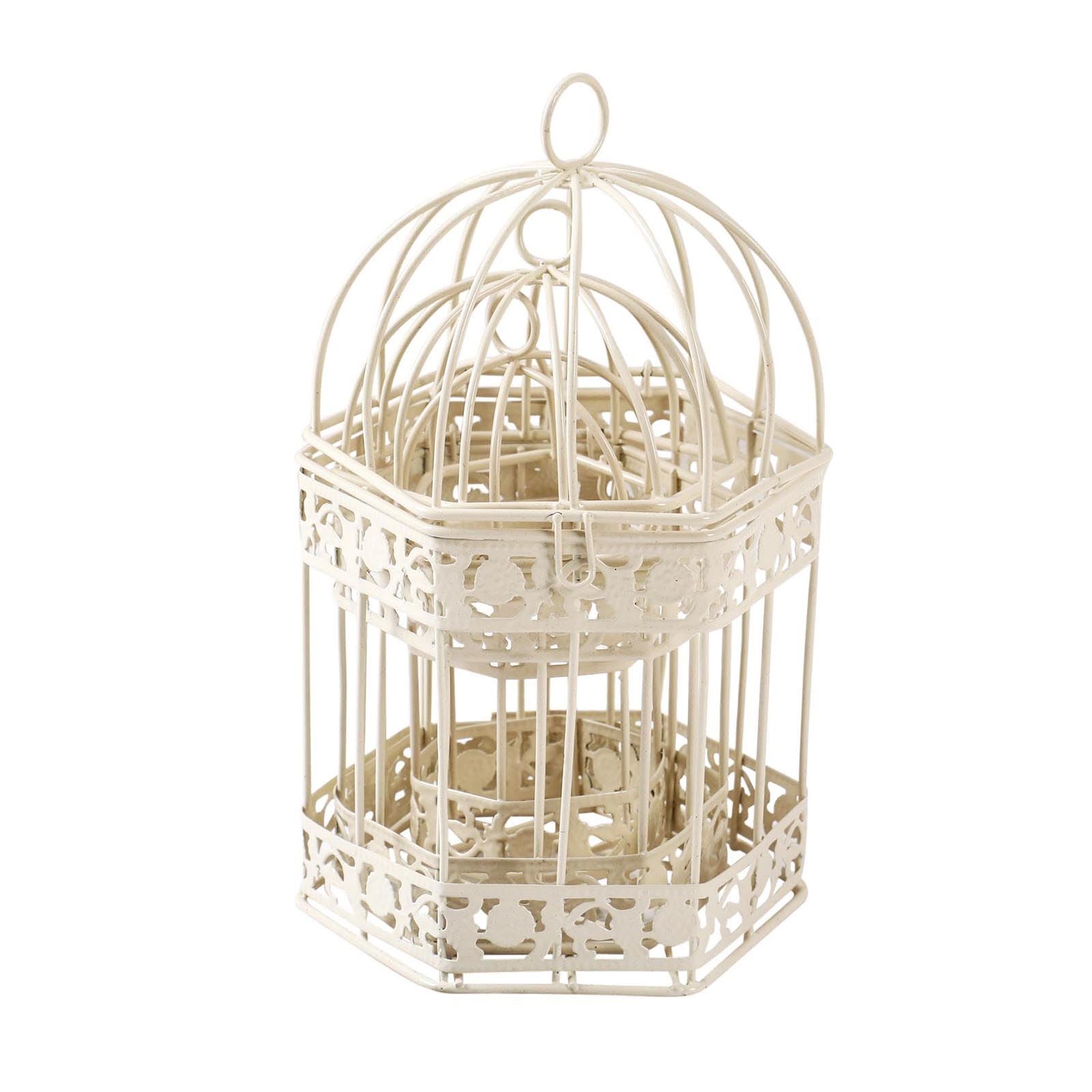 Mini Premium Hexagonal Decorative Bird Cages