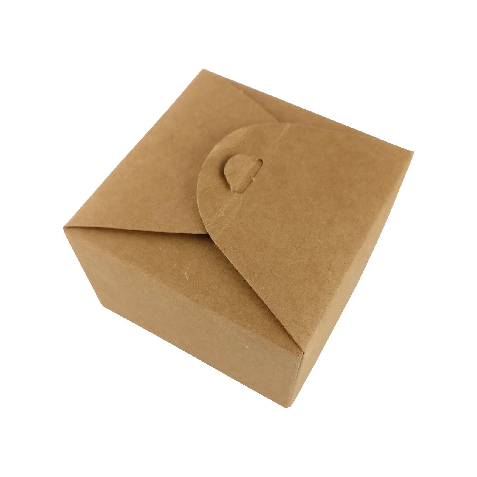 Square Kraft Snack Favour Box