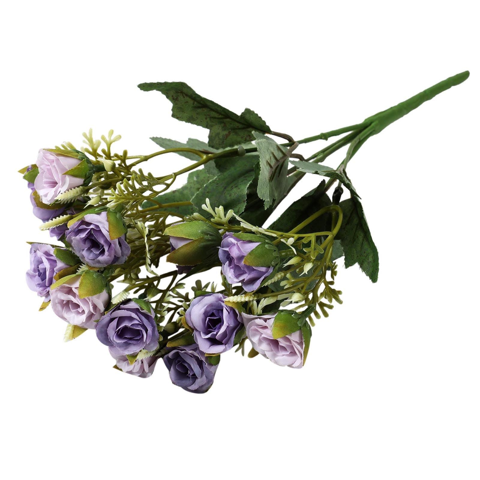 Bunch of 15 Small Rose Flowers