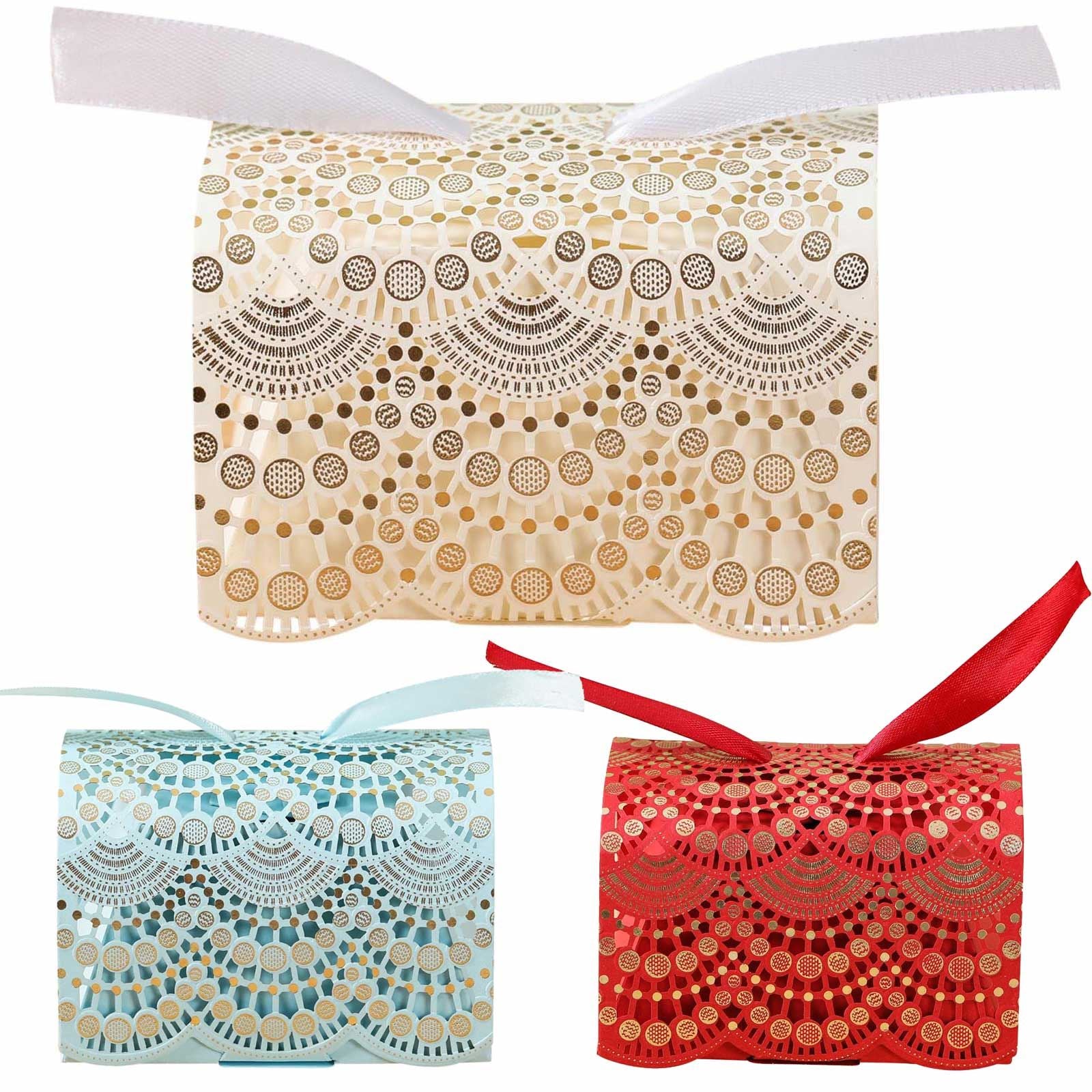 Luxury Laser Cut and Foil Stamp Chest Favours