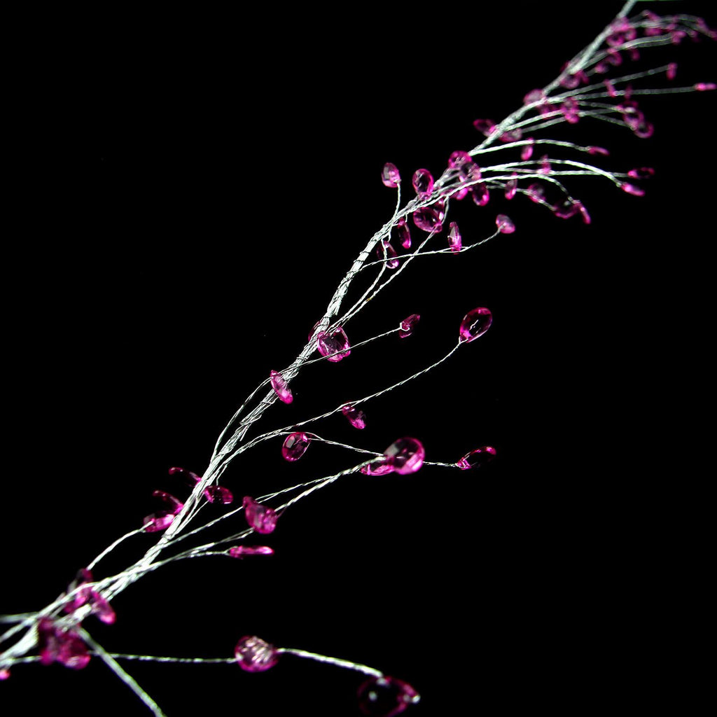 130cm Branching Coloured Crystal Garland